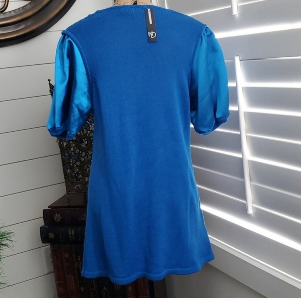 Kim Rogers Sweater Tunic Top - Picture 3 of 6